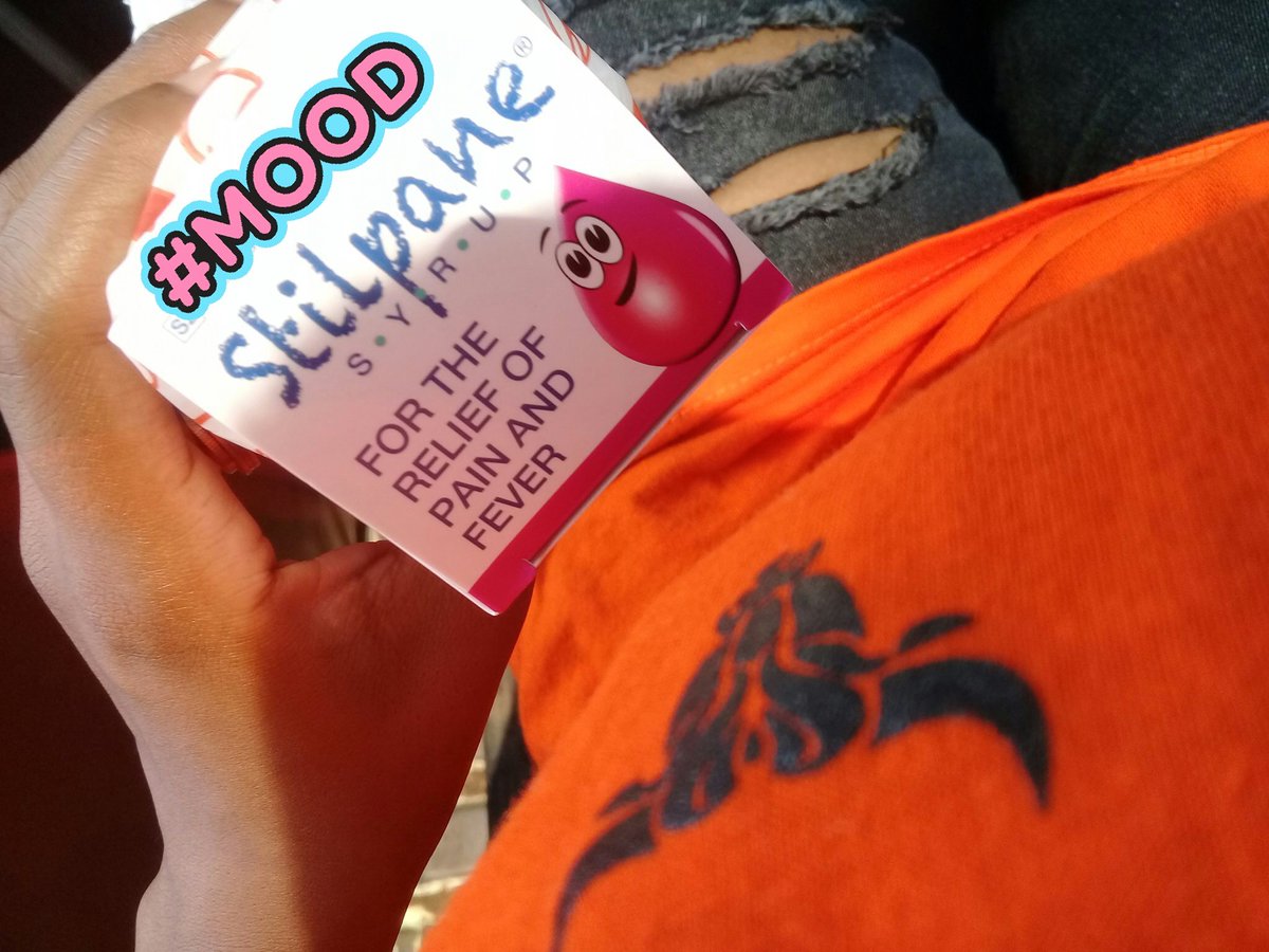 "Morning Medication"
(for the relief of pain and fever)