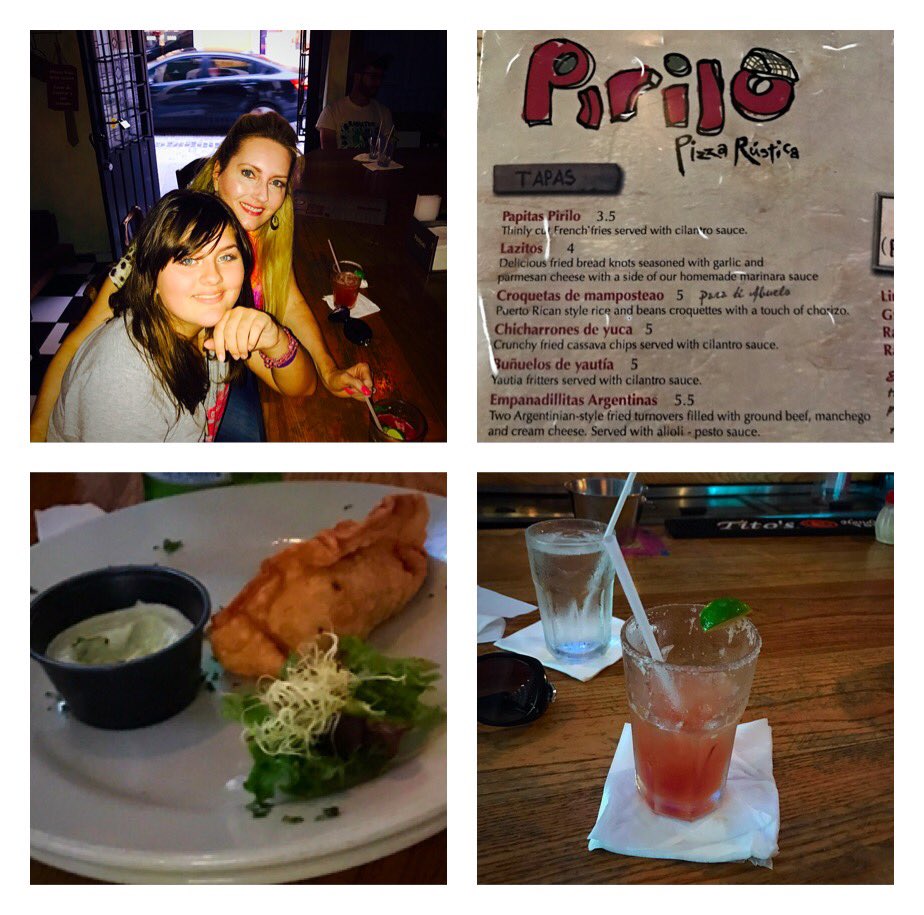 FanciLuxBlogger's tweet photo. #PiriloPizzaRustica in #PuertoRico is a great stopover on ur trip! Fantastic margaritas &amp; empanadas to die for! A+ #Caribbean #Cruise #Goodeats #TravelBlogger #Travel #Foodie #greatplacestovisit https://t.co/kZh0DLgXcK