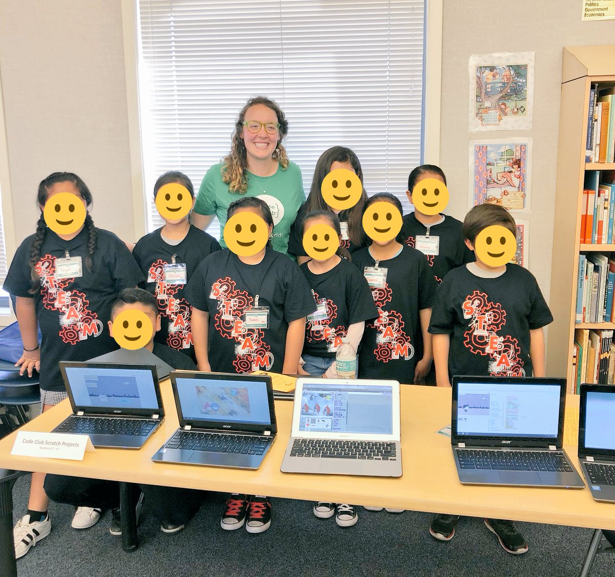 mrsbradleyelem's tweet image. These Code Club members did an awesome job presenting their projects at @campbellusd STEAM Showcase tonight! @MsHaughs @BlackfordCUSD @CodeClubWorld #keepcalmandcode #CUSDrockstar