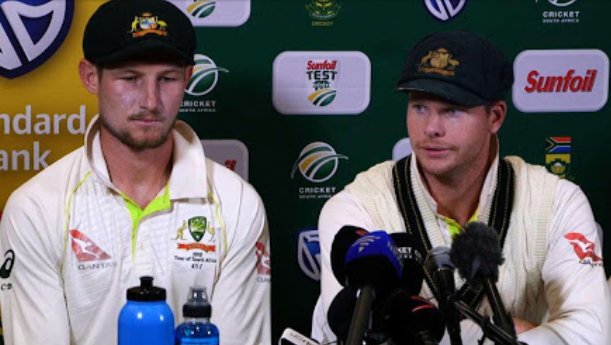 Karma in cricket. they were laughing on England cricket team in #ashes ,now world is laughing on them #BallTamperingRow #DavidWarner #SteveSmith #AussieCheats #jamessutherland #Bancroft #Proteas #proteasfire