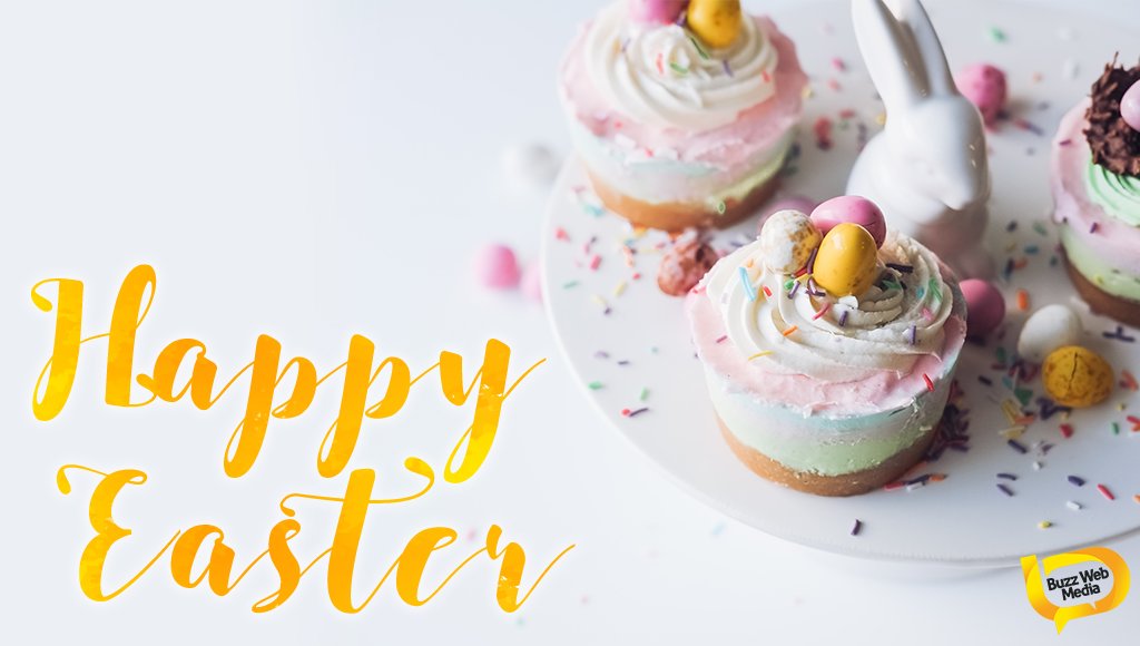 BuzzWebMedia's tweet photo. #HappyEaster from the Buzz Team! Now bring on the 4 day #longweekend and the approved breaky diet of #chocolate! 

#DietStartsTuesday https://t.co/3WuTvcHwnz