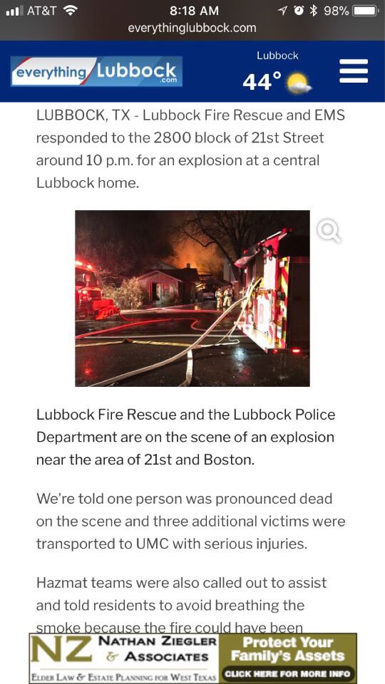 TexasTechTKE's tweet photo. We are very proud to say our very own @isclaw_j played the role of a hero in the tragic fire last night on 21st Street. Better Men for a Better World. https://t.co/MdxLtnVU9X