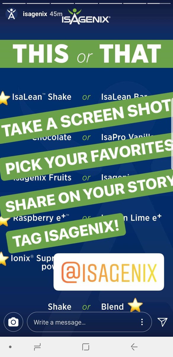 VictoriaBr81's tweet photo. #isagenix #thisorthat #isalean #shake #chocolate #fruits #Raspberry #eshot #ionix #Powder #Blender #favorites https://t.co/gFx7sV14e5