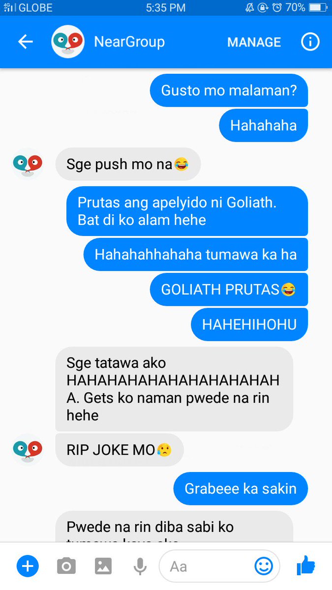 joaaanniee's tweet photo. Gulay at Prutas pala yun nyay haha #NearGroup https://t.co/pqeI4aIkY9