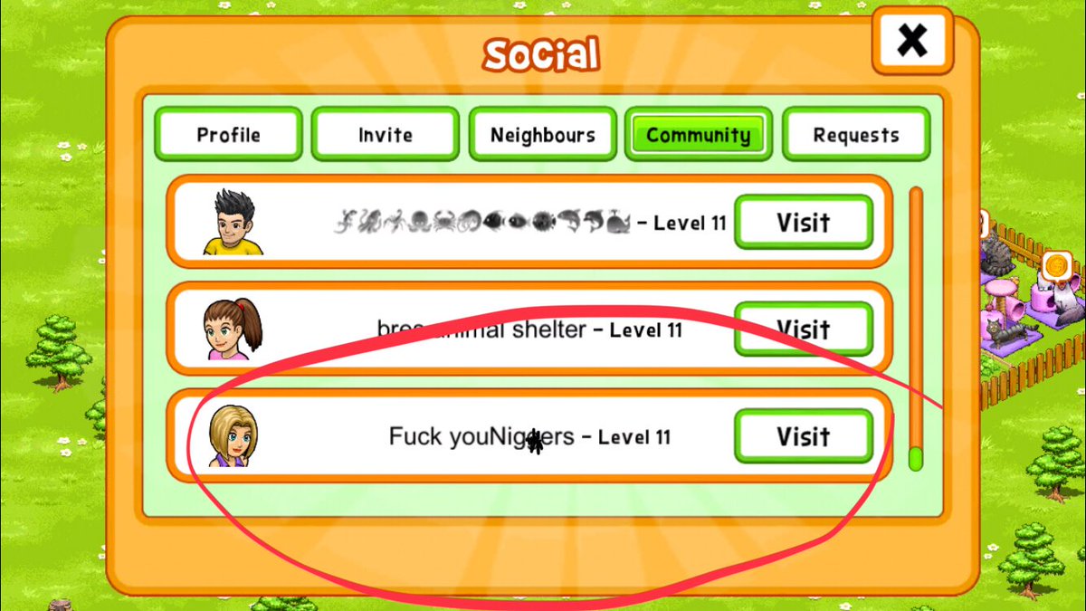 kingr1973's tweet image. @Miniclip @blacklivesplease shut this user down #minipets #racist #sad #BlackLivesMatter