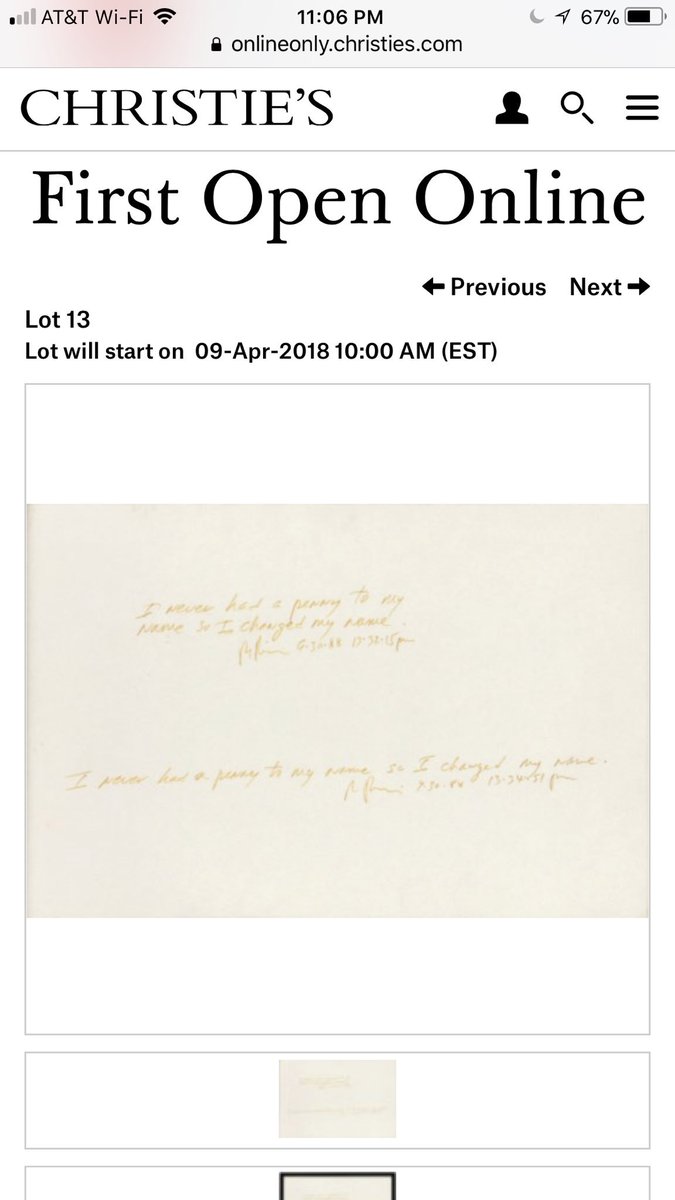 FRESCO_NETWORK's tweet photo. Write a line of joke on paper = $10k

Print some Instagram photos on $20 canvas = $150k 

Secret? Have a copywriter, being represented by a major gallery, make 💰as a “world-class” artist.

Something’s gotta change, let people decide who’s the real artist! @RichardPrince4 

#Art https://t.co/REla2WHAER