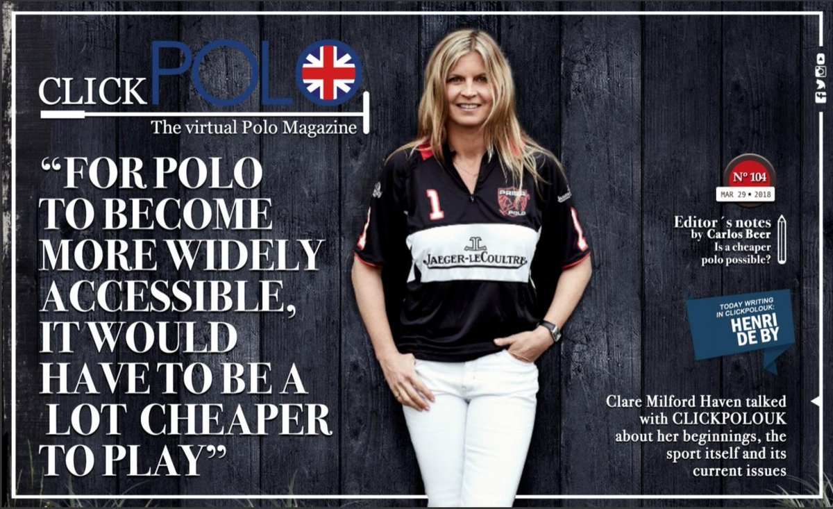 The new CLICKPOLOUK.com is on! Cover Clare Milford Haven.
RT!
<a href="/hpapolo/">Hurlingham Polo Asso</a> <a href="/cowdraypolo/">Cowdray Park Polo Club</a> <a href="/guardspoloclub/">Guards Polo Club</a> <a href="/HamPoloClub/">Ham Polo Club</a> <a href="/CirencesterPolo/">Cirencester Polo.</a> <a href="/DruidsPolo/">Druids Lodge Polo</a> <a href="/emsworthpolo/">EPG</a> <a href="/ApesHillClub/">Apes Hill Club</a> <a href="/jaegerlecoultre/">Jaeger-LeCoultre</a> <a href="/rcbpoloclub/">Royal County of Berkshire Polo Club</a> <a href="/GeorgeMeyrick/">George Meyrick</a> <a href="/Ricalino92/">Ricky ©ooper</a>
