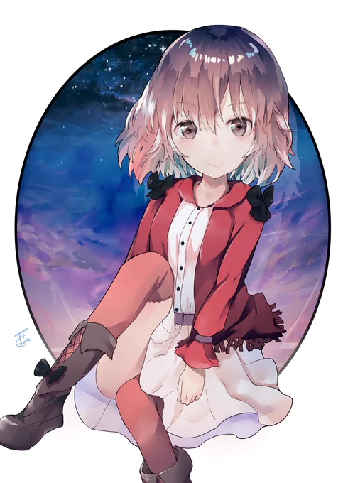 夕暮れ 