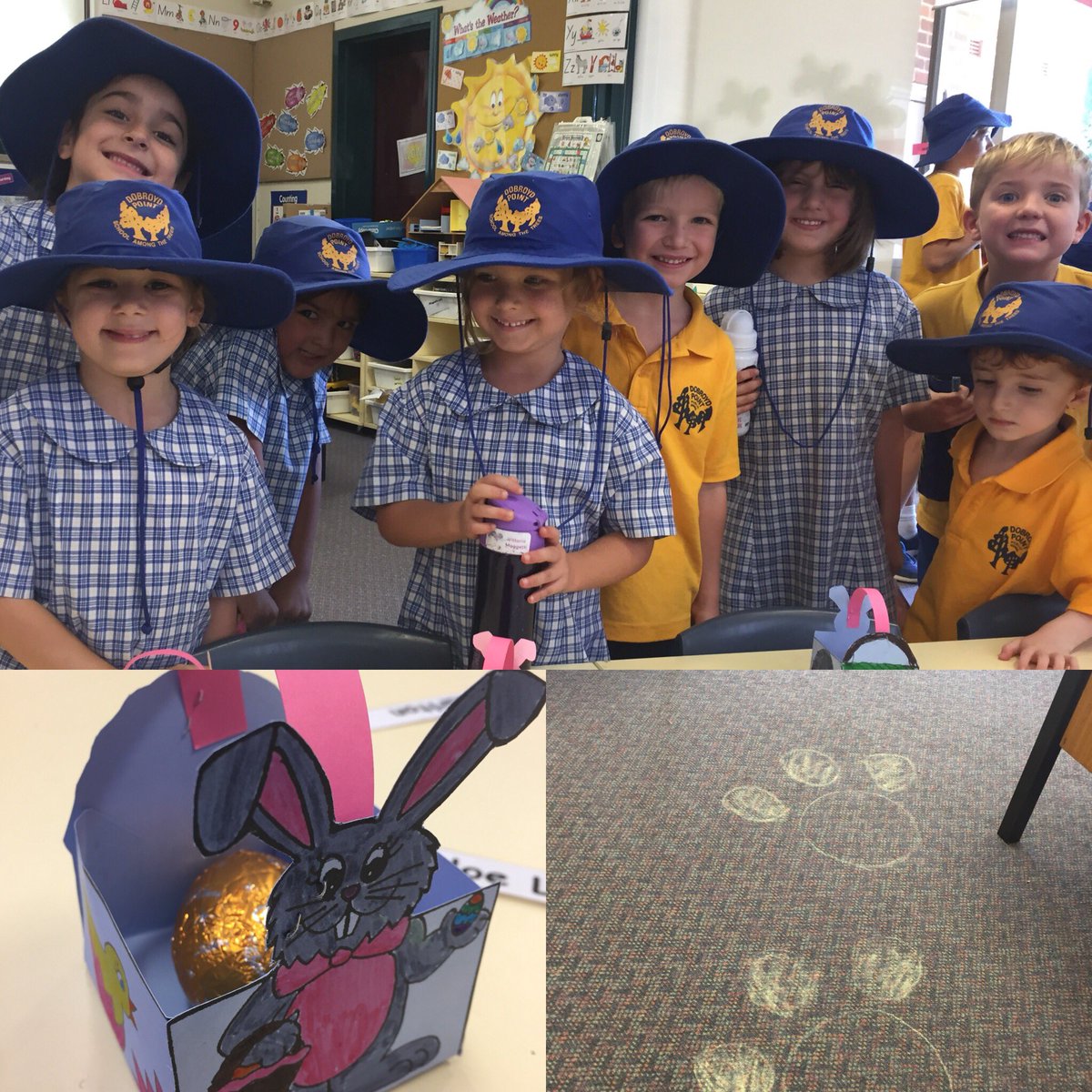 The Easter Bunny visited Kindy today!