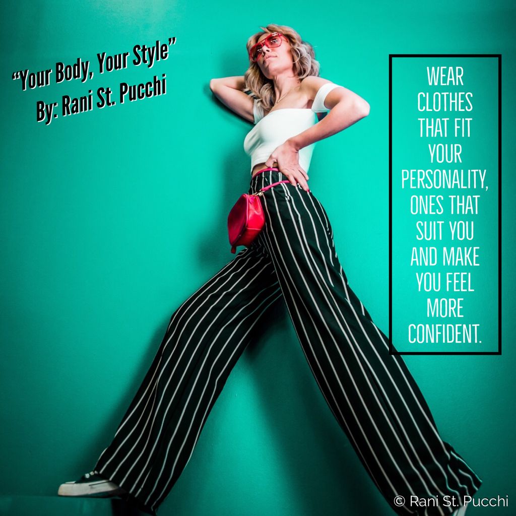 RaniStPucchi's tweet photo. Wear clothes that fit your personality, ones that suit you and make you feel more confident.

“Your Body, Your Style”
https://t.co/AXptrNCGMq

#bodypositive #author #color #style #BodyImage https://t.co/zxNDT2rYVj