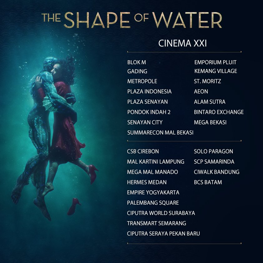 Preview Film: The Shape of Water (2017) – Edwin Dianto 