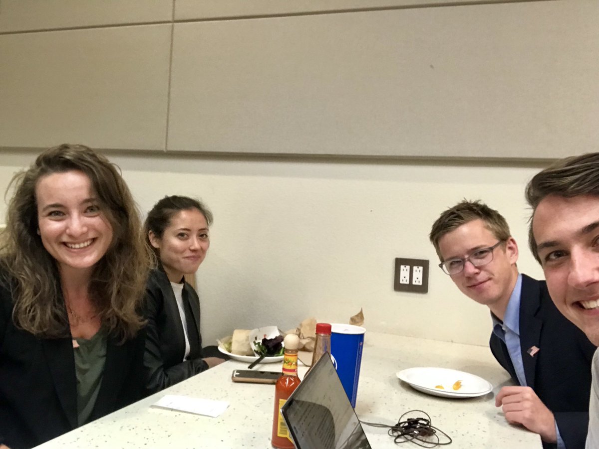 FakeCornyn's tweet photo. Finance Republicans bonding after markup! (Simulation- not real) @MinorityMitch @NotOrrinHatch @NotTimScott https://t.co/ubTj2nBHqv
