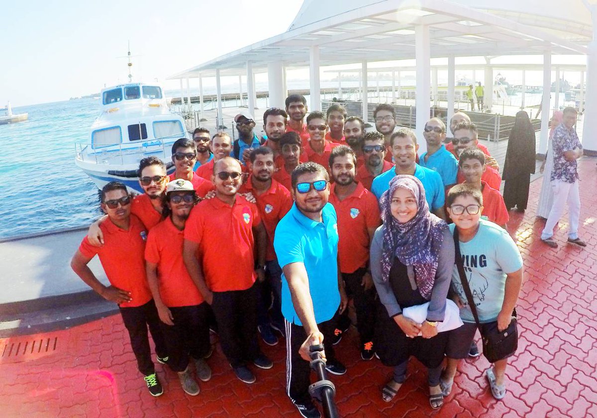 sportscomv's tweet photo. Maldives Deaf Football Club departs to Lh.Atoll for a friendly match with Lh.Hinnavaru football team. #letsplay #MDFC #MakingSportsRewardingForEveryone @Razakibrahym https://t.co/rtc9SDVVdX
