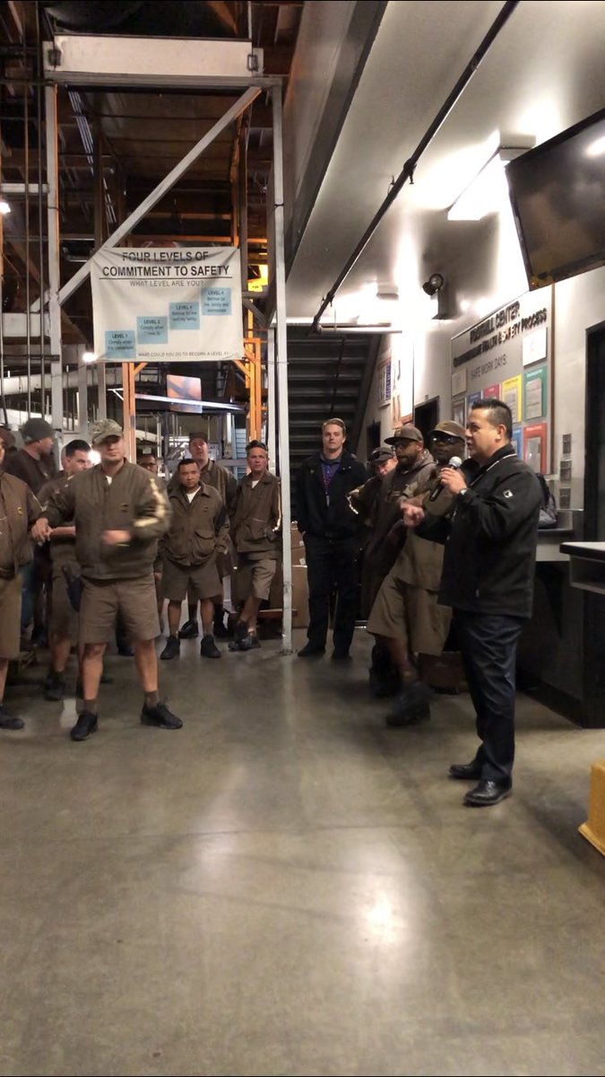 Manager Al Sandoval in Ontario Calif Foothill Center congratulating his Drivers on Achieving 33,920 injury free days!!  They Know Safety!! Awesome accomplishment!! Go Foothill!!