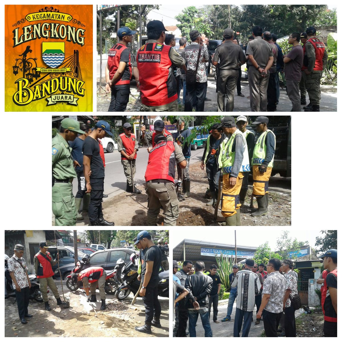 Trantib_kec_lengkong (@trantiblengkong) on Twitter photo Kamis 29 maret 2018, koordinasi rencana eksekusi lahan milik pemkot Kota Bandung Bersama Satpol PP kpd para PKL&pemilik usaha Travel dilanjutkan dgn penanaman pohon di Jl.KH.Achmad Dahlan RW.07 kel.turangga
<a href="/keclengkong/">Kecamatan Lengkong</a> <a href="/Satpolppbdg/">Satpol PP Kota Bandung</a> <a href="/pembdg/">Pemerintahan Bandung</a> <a href="/infobdg/">BANDUNG ᮘᮔ᮪ᮓᮥᮀ</a> @HumasBdg Kamis 29 maret 2018, koordinasi rencana eksekusi lahan milik pemkot Kota Bandung Bersama Satpol PP kpd para PKL&pemilik usaha Travel dilanjutkan dgn penanaman pohon di Jl.KH.Achmad Dahlan RW.07 kel.turangga
<a href="/keclengkong/">Kecamatan Lengkong</a> <a href="/Satpolppbdg/">Satpol PP Kota Bandung</a> <a href="/pembdg/">Pemerintahan Bandung</a> <a href="/infobdg/">BANDUNG ᮘᮔ᮪ᮓᮥᮀ</a> @HumasBdg