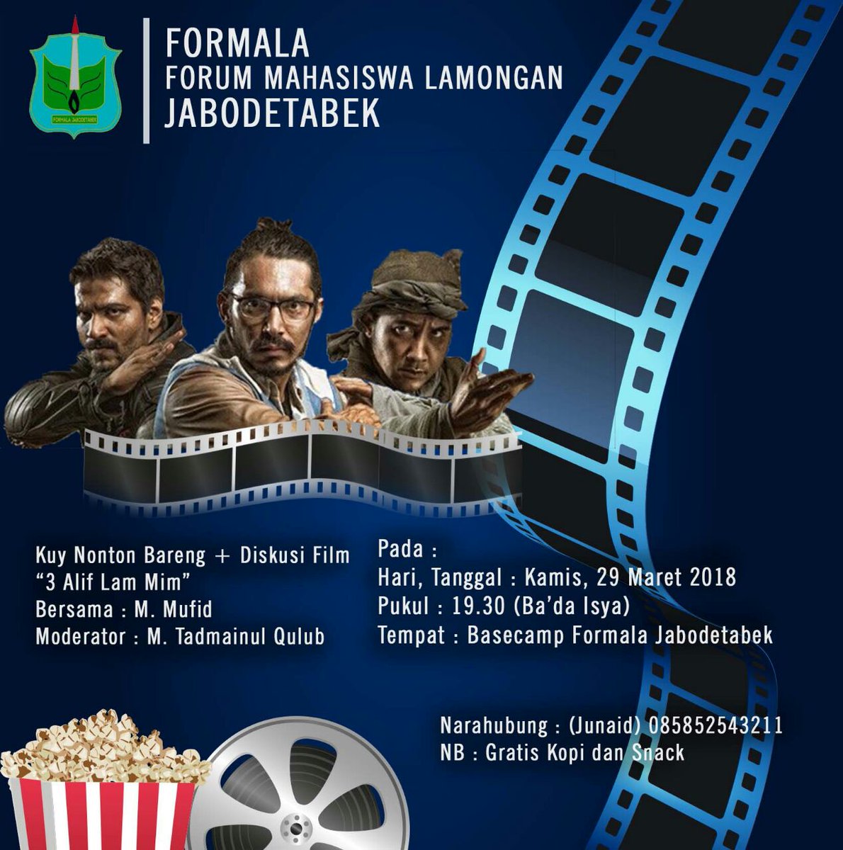 Formala_jkt's tweet photo. Diskusi mingguan Formala yang sangat menarik 
Datang dan ikuti bersama para intelek Formala 
#formalacerdas
#diskusiformala
#formalajabodetabek https://t.co/MCCKaQwphf