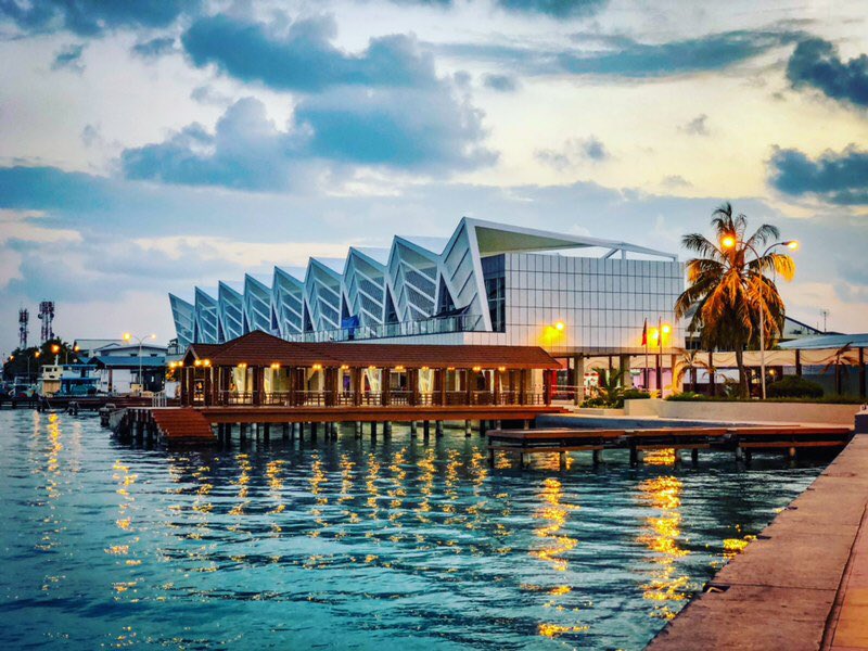 Development of new arrival jetty @VelanaAirport #architecture #Maldives 🇲🇻 #velanainternationalairport #Buildmv