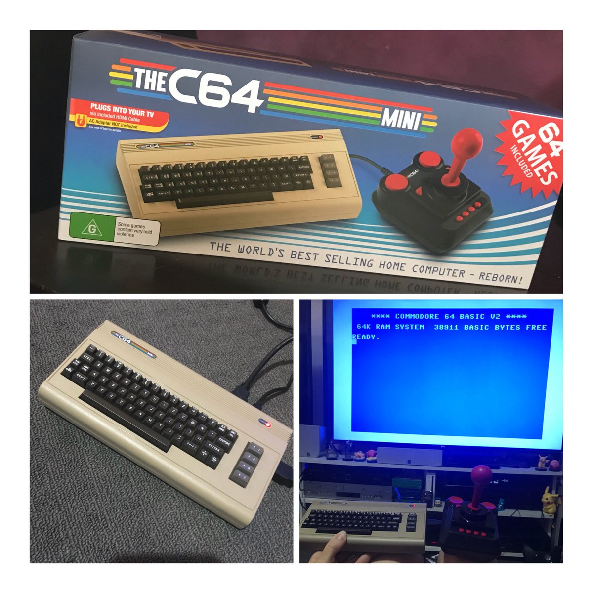 ShellieJaye's tweet image. BASIC V2 in HD 😍 #commodore64 #c64 #c64mini #retro #retrogaming #gaming