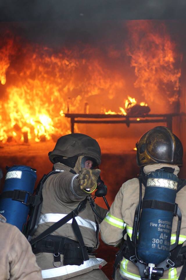 IFRAScotland's tweet photo. Many thanks to @SFRS_Training Thornton for hosting our visiting firefighters 🇦🇷 🇲🇽 🇵🇾 yesterday. They received once in a lifetime training which they would never get in their own countries. #savinglives @fire_scot @Chief_SFRS @ChiefBushy @SFRSchair https://t.co/PIYW1Zb2tL