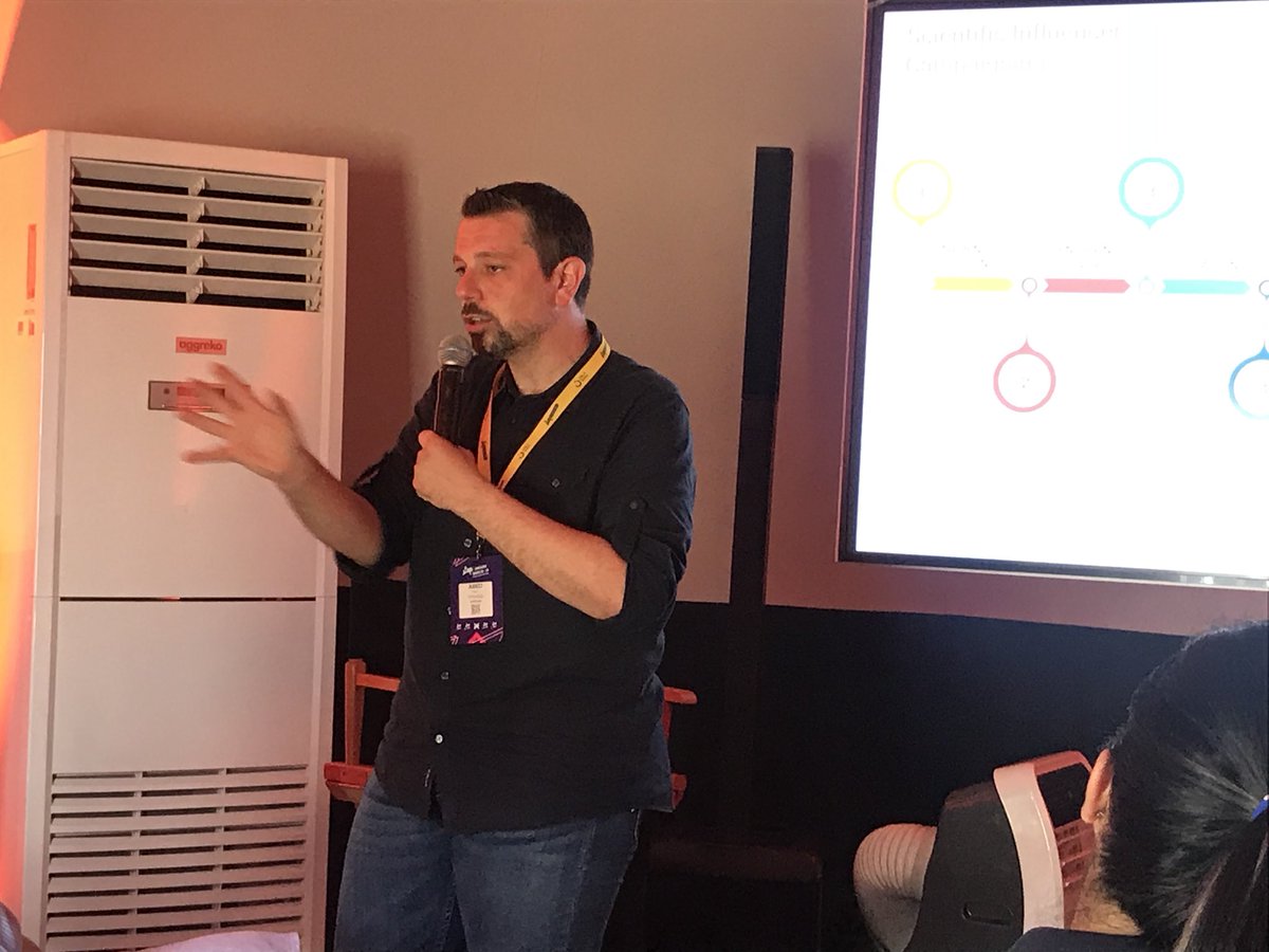 sociatacom's tweet image. “You need to check the audience segments of the influencers before choosing one” @abedagha @stepconference #step2018 #stepdigital