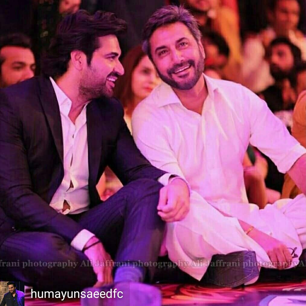 adnansidfcindia's tweet photo. Buddies!♥ @adnanactor @iamhumayunsaeed at #FerozKhanMehendi https://t.co/N7cYx2NjoL