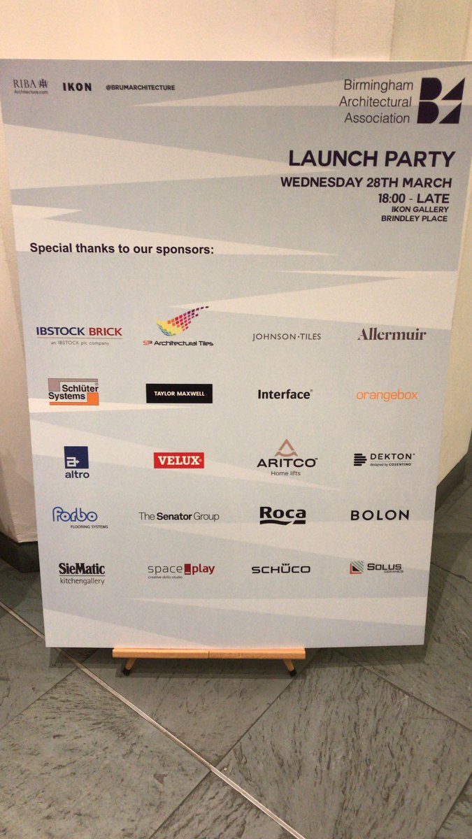 weareibstock's tweet image. Fantastic launch event for Birmingham Architectural Association @Birm_Arch at @ikongallery last night. We look forward to working with you! #architecture #brumarchitecture @RIBAWestMids