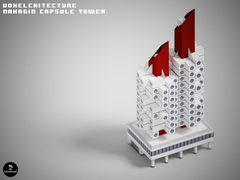 castomized's tweet photo. My first attempt at #voxelart , it's such an amazing #art !! 🤩 #voxel #magicavoxel #architecture #design #3dart https://t.co/t7KTmWsjIG