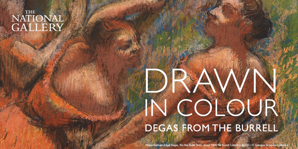 NationalGallery's tweet photo. Sir William Burrell died #OnThisDay in 1958. He donated his art collection to the city of Glasgow, in turn creating @burrellcollect. Come and see works by #Degas from the museum in our free exhibition, 'Drawn in Colour: Degas from the Burrell': https://t.co/zJGg2sb2Z7 https://t.co/iENNrOpNqV