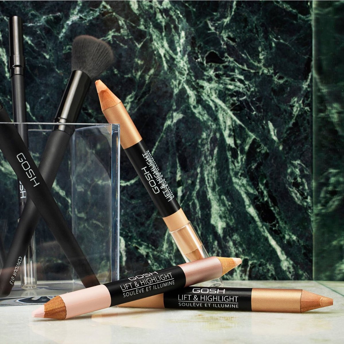 GOSHUK's tweet photo. Need a crayon in your handbag that will brighten up your look in an instant? GOSH Lift &amp; Highlight from Superdrug is the perfect handbag essential! #gosh #makeyourimpression #beautifulyou #goshcopenhagan #bblogger #instaglam #makeuplove #Instagram #instadaily #makeup #highlight https://t.co/7VE9pHRs5V