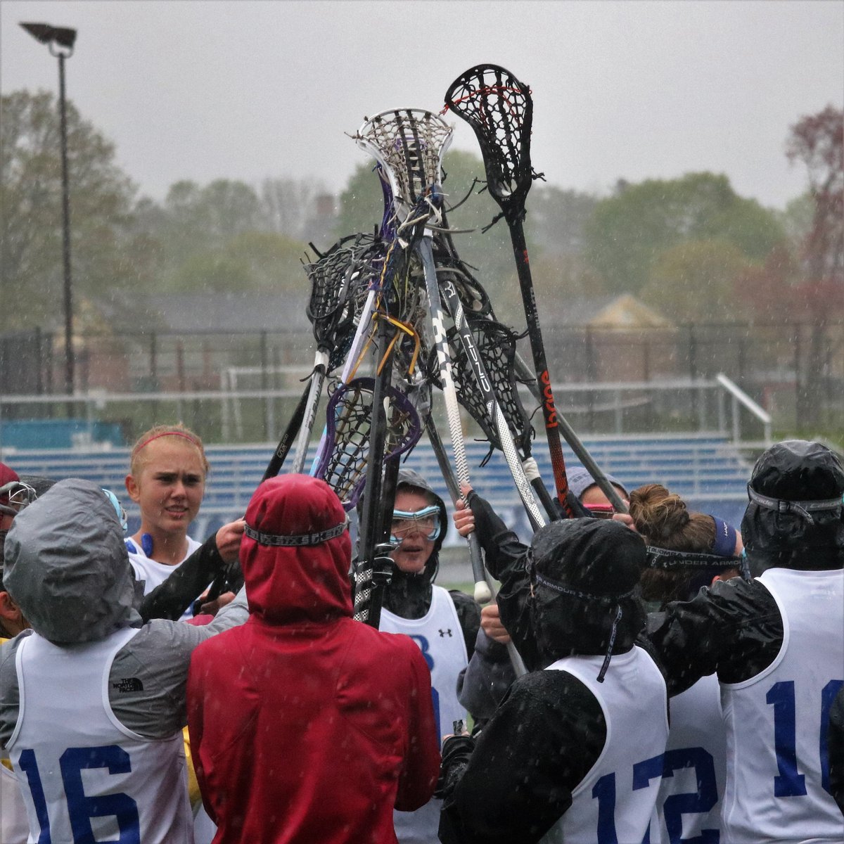 MOM: Honey, the news said it is going to rain this evening on your scrimmage
<a href="/BedfordHS_Glax/">BHS Girls Lacrosse</a> : MOM! IT'S LIKE YOU DON'T EVEN KNOW US . . .