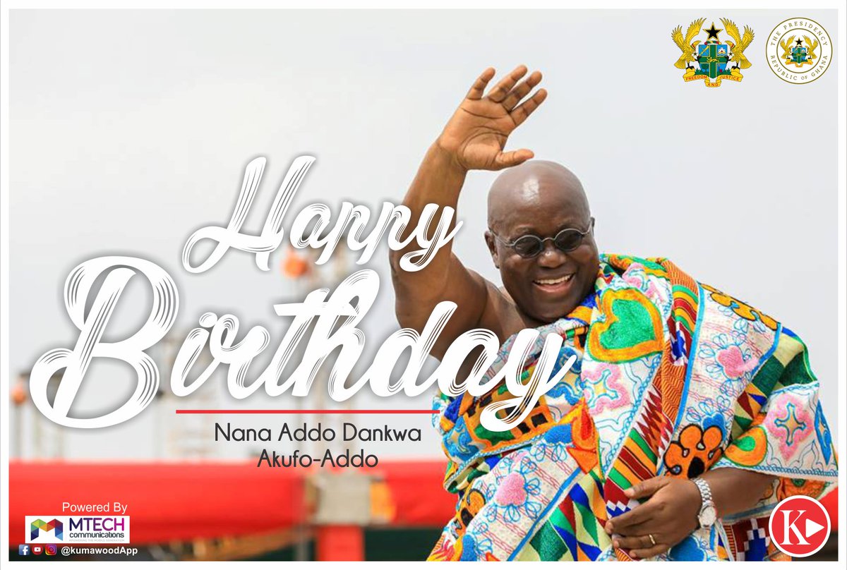 WorchitOnline's tweet photo. To the First Gentleman of Our Land.
Happy Birthday His Excellency.
#wemovingforward
#kumawoodapp
#localmovies
#ghanamovies
#ghallywood https://t.co/ybvTaFh78q