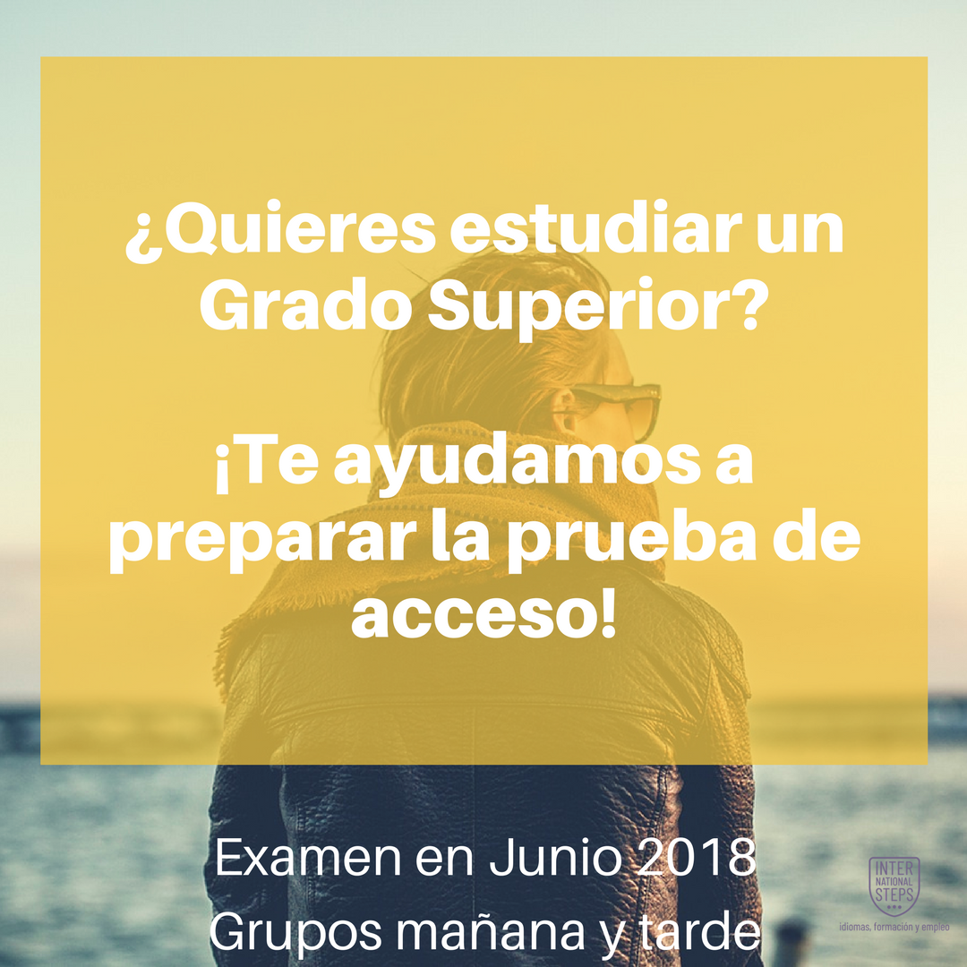 IntlSteps's tweet image. ¿Quieres estudiar un ciclo de Grado Superior? ¡Te ayudamos a preparar la prueba de acceso! Todas las asignaturas. Intensivos. Mañana o tarde. #gradosuperiorCastellon #jovenesCastellon #educacionCastellon