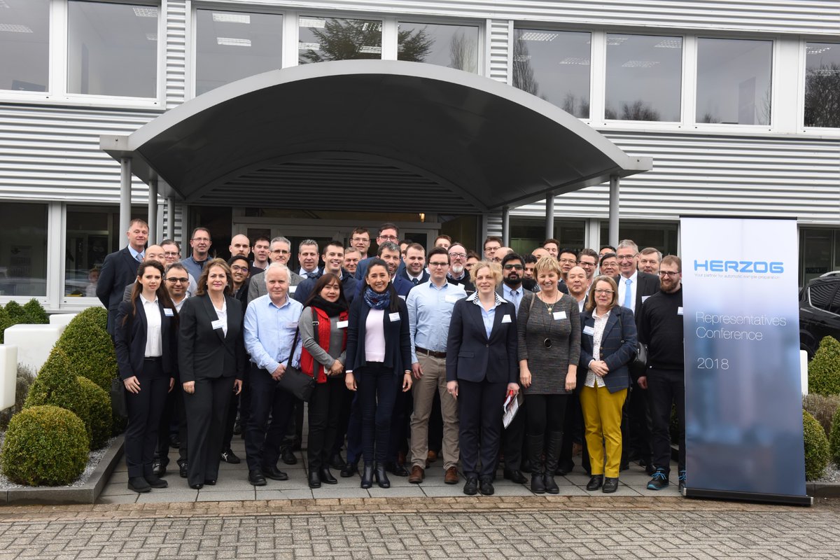 DSL_UK_'s tweet photo. Great to see all the Global #Herzog Maschinenfabrik Partners at the 2018 Meeting! Great new products on the horizon for #XRF, #XRD, #OES #SamplePreparation - Watch this space or get in touch! #Laboratory #AnalyticalChemistry #chemistry #science https://t.co/myYRCN1sfU