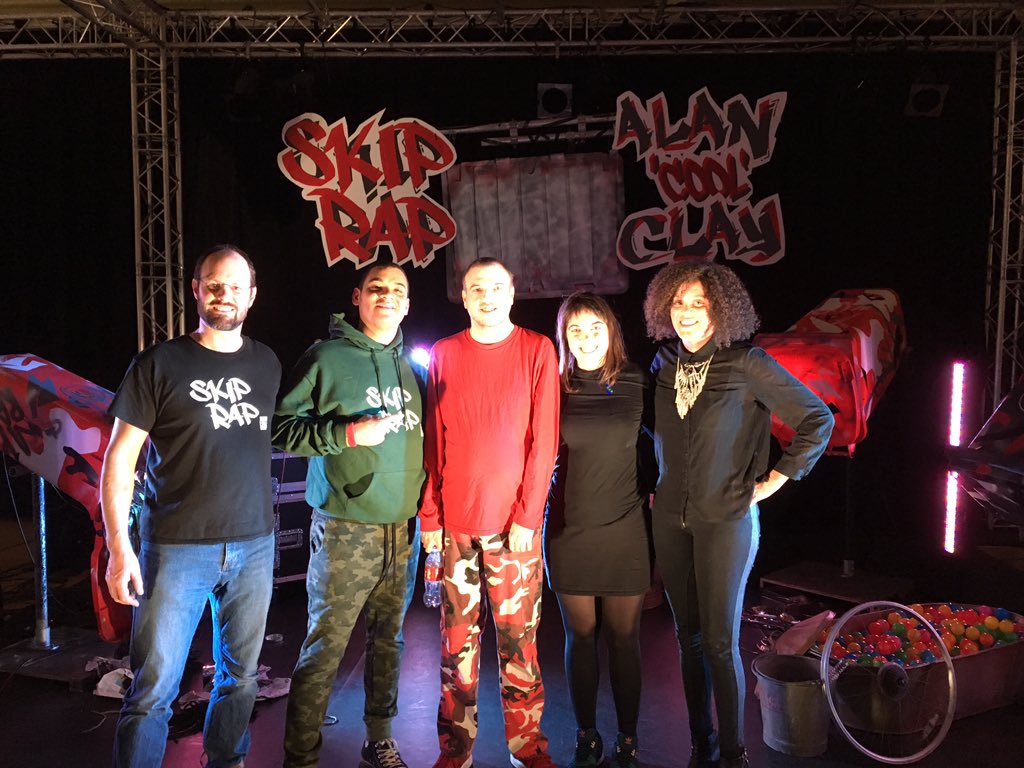 SkipRap's tweet photo. Our tour has come to an end for now BUT WE WILL BE BACK! See you all soon. Next stop: @ilkleylitfest #WITC18 https://t.co/uAr80wQjtX https://t.co/wBOH9kLI4E