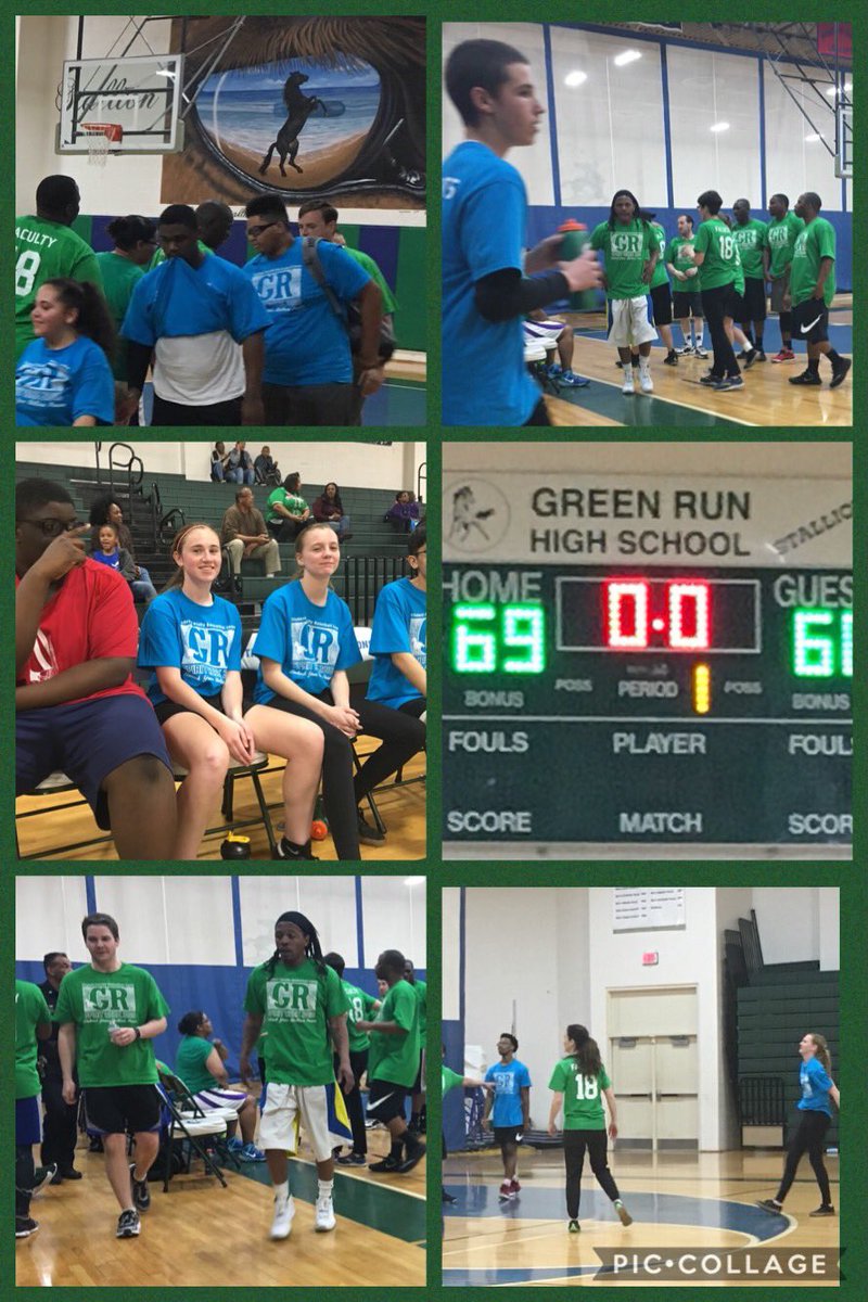 Great Student / Faculty Basketball Game #equus2k18 #PowerYourPotential @grcollegiate @StallionsSCA @GRStallions