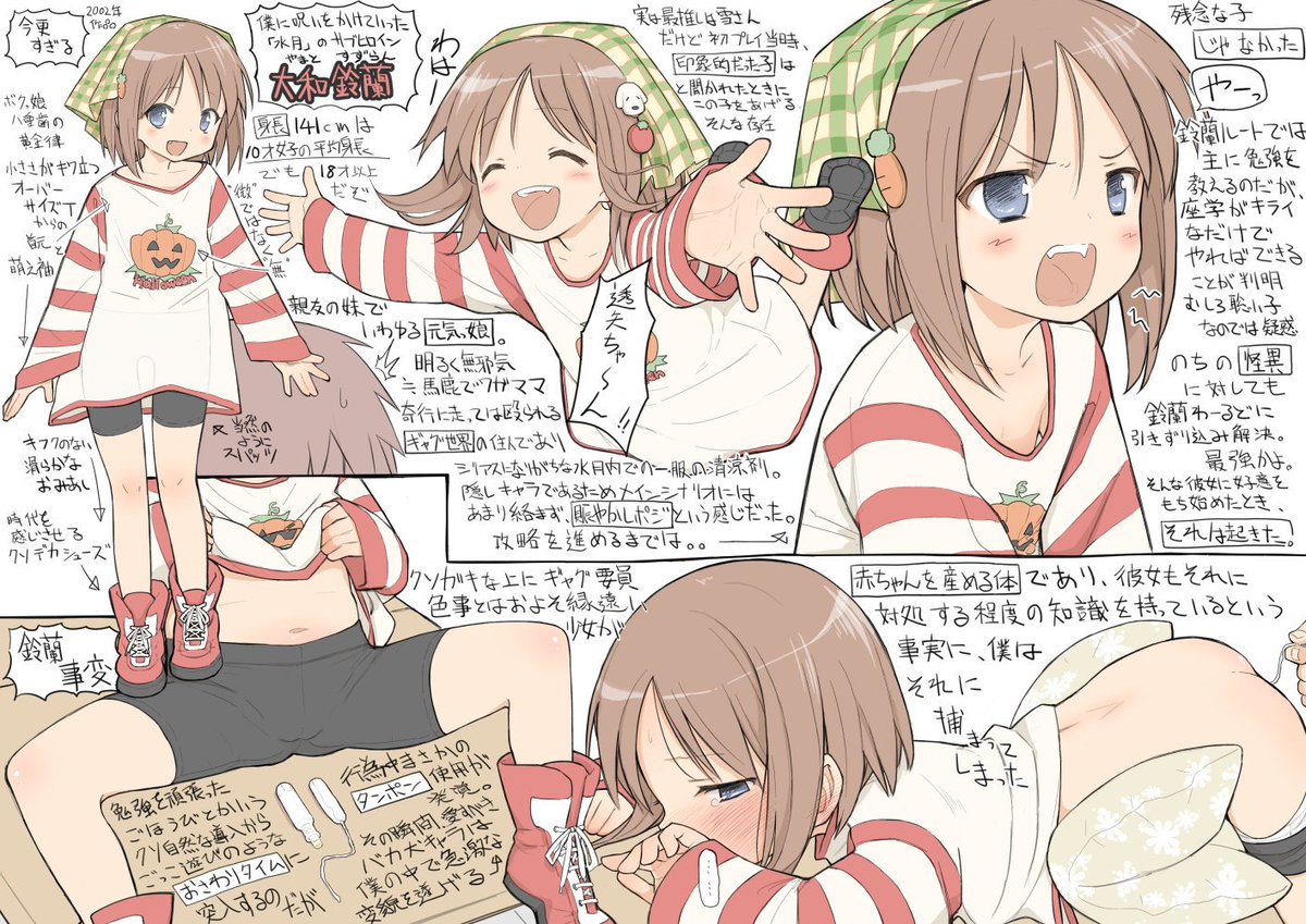 エロゲー初心者だった頃鈴蘭ちゃんに呪われた話
先日水月の話が出てたのでたまらず思い出しながらくがき
感じてくれ 