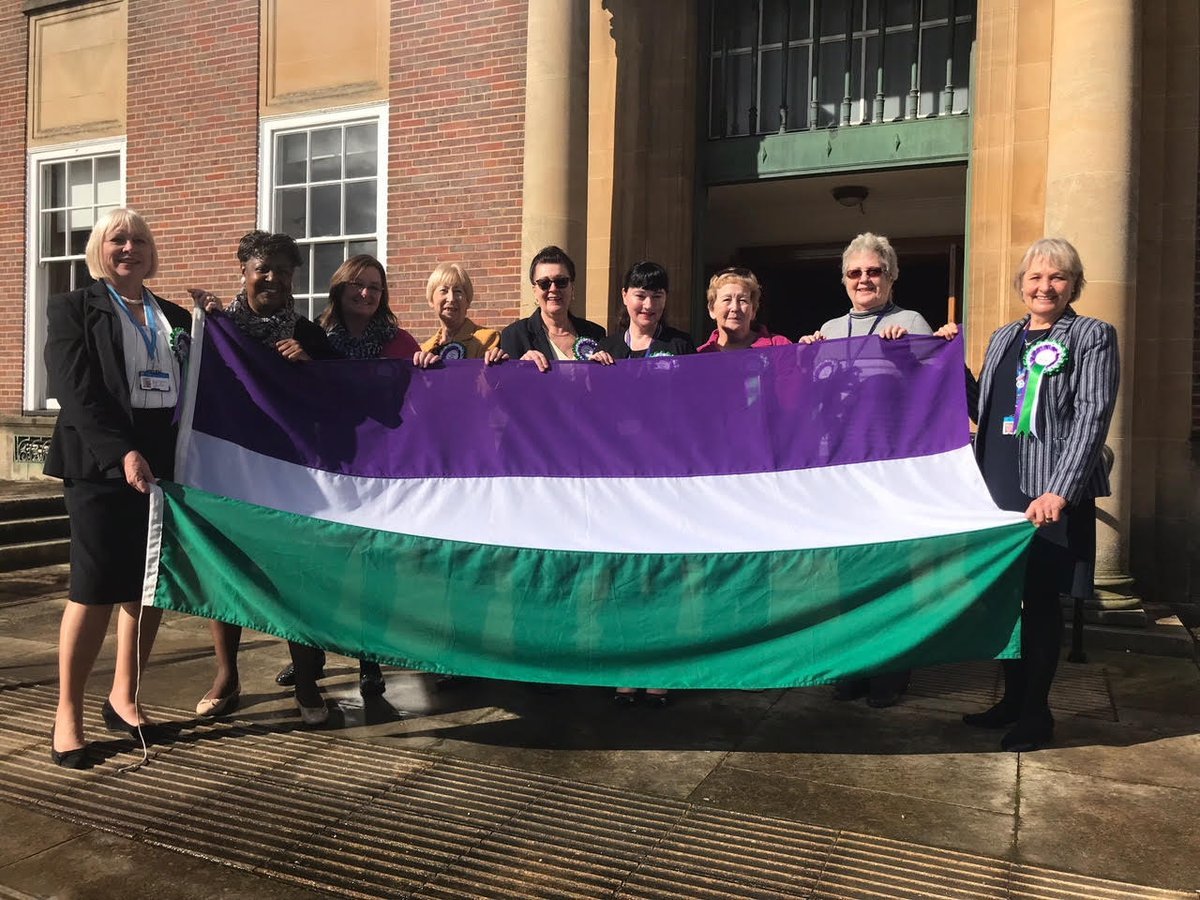 #Exeter is set to host the <a href="/SuffrageFlag/">SuffrageFlagRelay</a> which has been travelling the UK to celebrate Suffrage Centenary. 2018 marks 100 years since 8.4 million women were given the right to vote for the first time. View the flag at <a href="/ExeterGuildhall/">Exeter Guildhall</a> during the afternoon of Wednesday, April 4