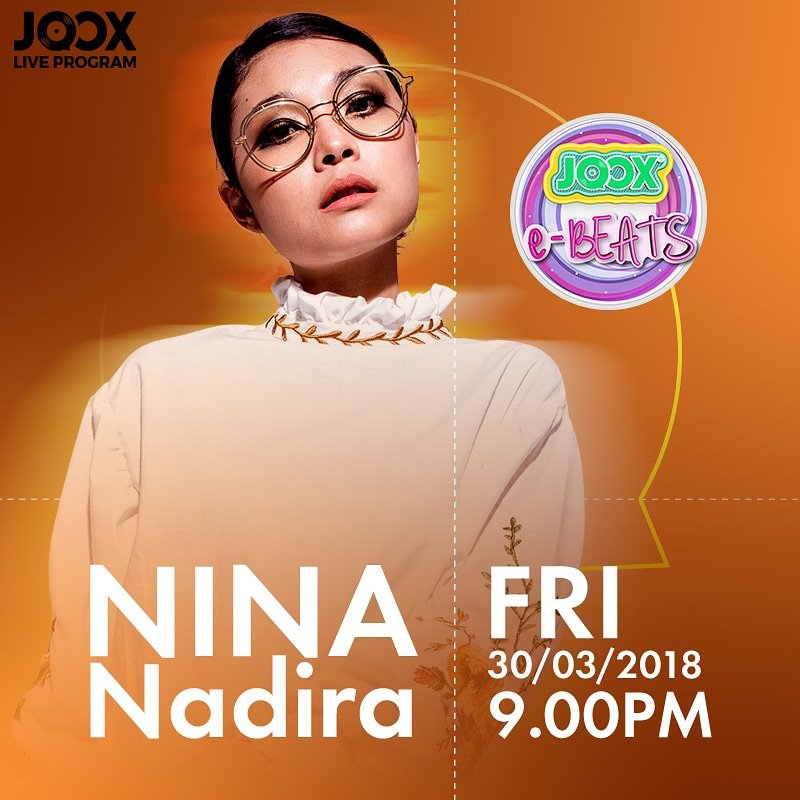 JOOXMY's tweet photo. Jangan lupa date kita esok ya, di #JOOXeBeats!
Kali ini bersama dengan penyanyi, pelakon, pengacara, dan si manis, @nina_nadira!
Jom sembang santai bersama dengan bintang Af ini, kita jumpa esok okay? 😉
 
#joox #jooxmy #jooxlive #jooxprogram #ebeats #ninanadira #sicantikaku https://t.co/AFfwO5yhH6