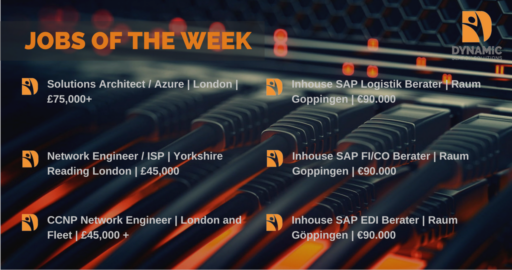 Dynamic__Search's tweet photo. JOBS OF THE WEEK! 

To apply for any of these roles head over to our website now! 

UK: https://t.co/rWZCuvUbRu 
Germany: https://t.co/nIn97rxJkX https://t.co/bFLAUxWlW5