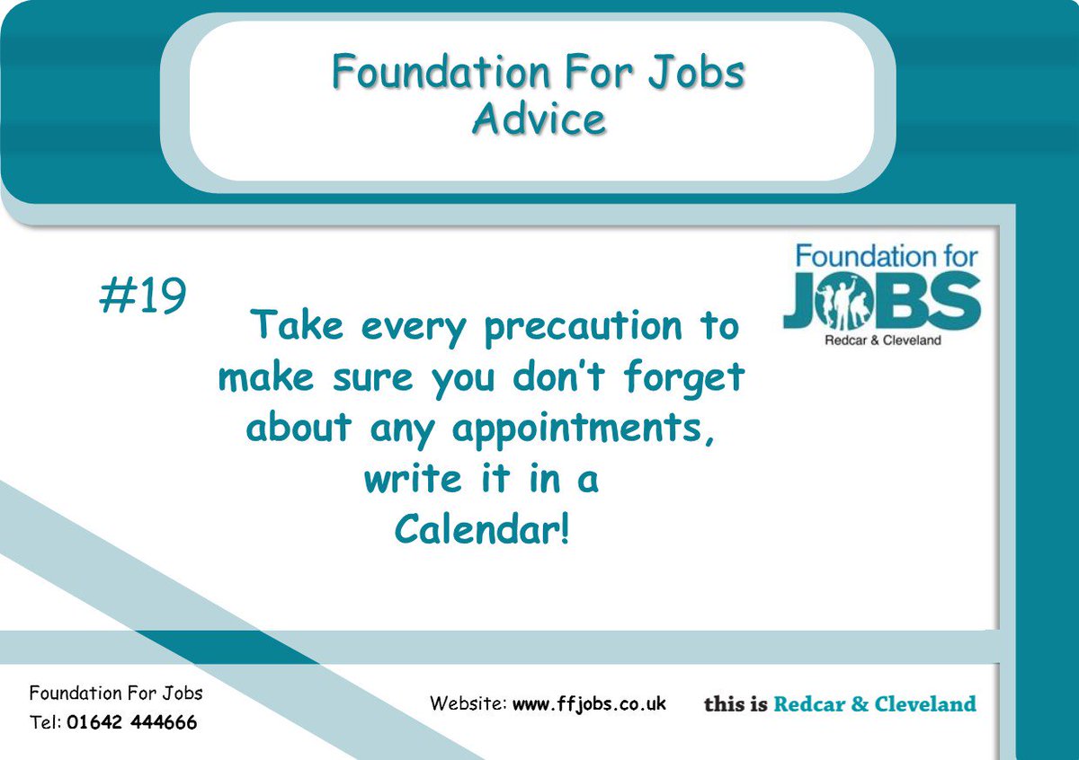 There are many ways of reminding yourself, calendars, phones and notes can be used. Do these techniques and it will be impossible to forget!
#Jobs #InterviewTips