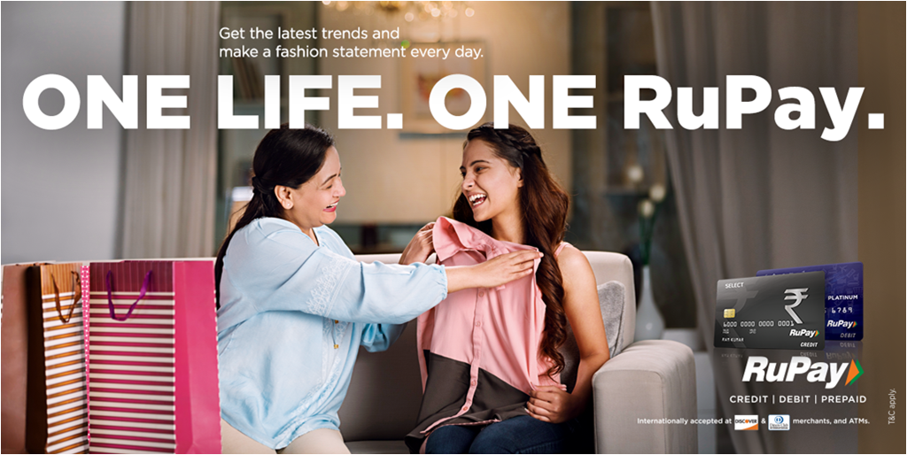 MehekMahtani's tweet image. #OneLifeOneRuPay Shop all the essentials by making the most of this amazing offer at @BigBazaar with your RuPay Cards with additional 10% discount on your @RuPay_npci  card