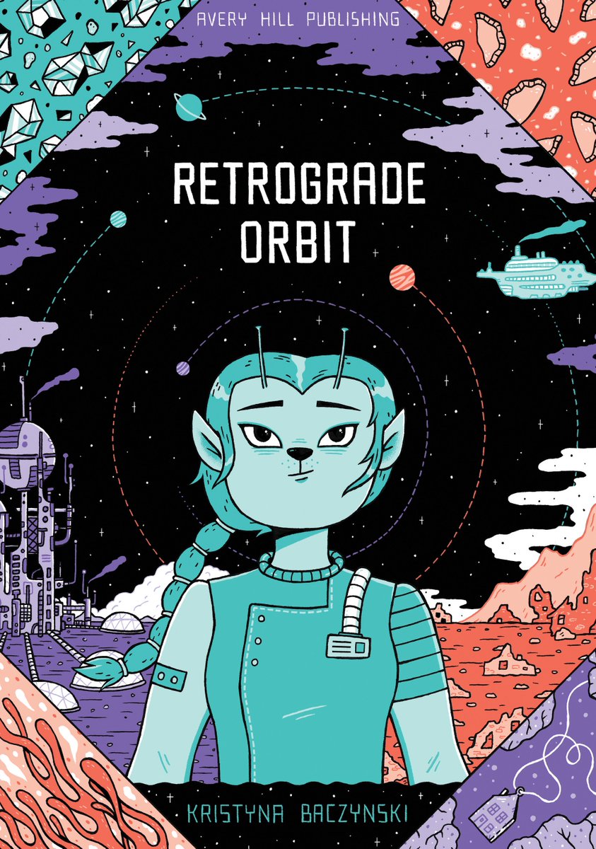 AveryHillPubl's tweet image. Today we're announcing details of 3 new books coming out this Autumn! Retrograde Orbit by @kbaczynski, Terrible Means by @beemure and a new hardcover edition of A City Inside by @TillieWalden! 
Info and artwork on @fpinternational Blog! forbiddenplanet.blog/2018/upcoming-…
#comics