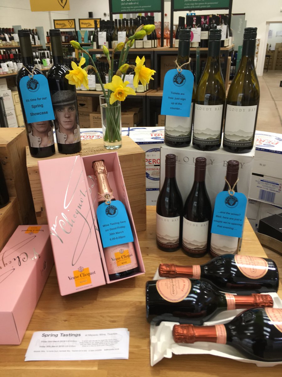 majestictiv's tweet photo. Like to try new wines? Free tomorrow evening?
Itโs time for our Spring Showcase! #easterwin https://t.co/dprw4kgdzM