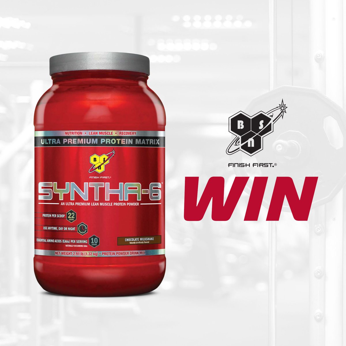 We have had a huge amount of entries on our competition's this week so we want to giveaway MORE PRIZES! Let's do another SYNTHA-6 giveaway! RT and Follow to be BSN's next winner! We will even through in a shaker and BSN T-Shirt! #Competition #Fitfam