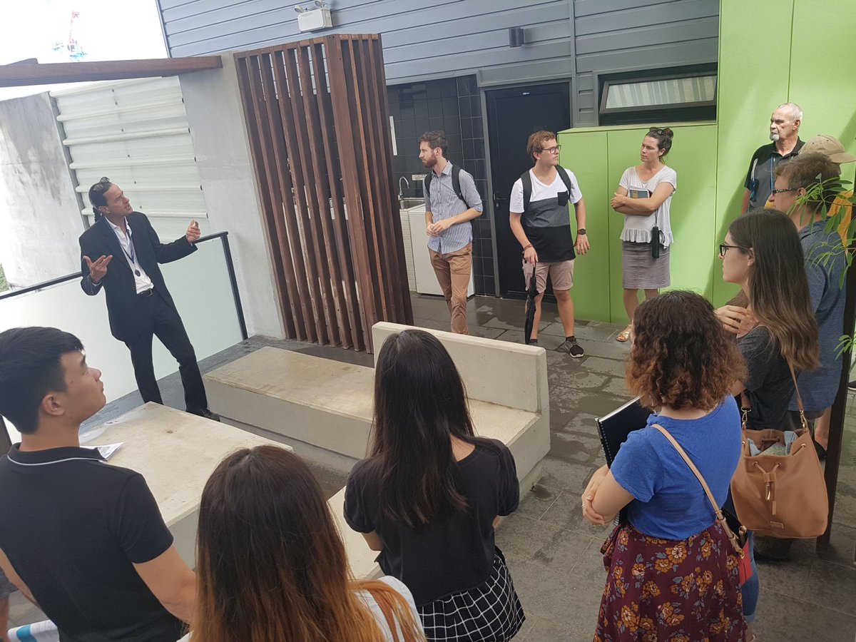 It was a pleasure to host an inquisitive and engaging group of architecture students from the University of Queensland, who today toured our award winning Caggara House and Green Square Close buildings. #affordablehousing #architecture #uniofqld #universityofqld #uq #brisbanecity