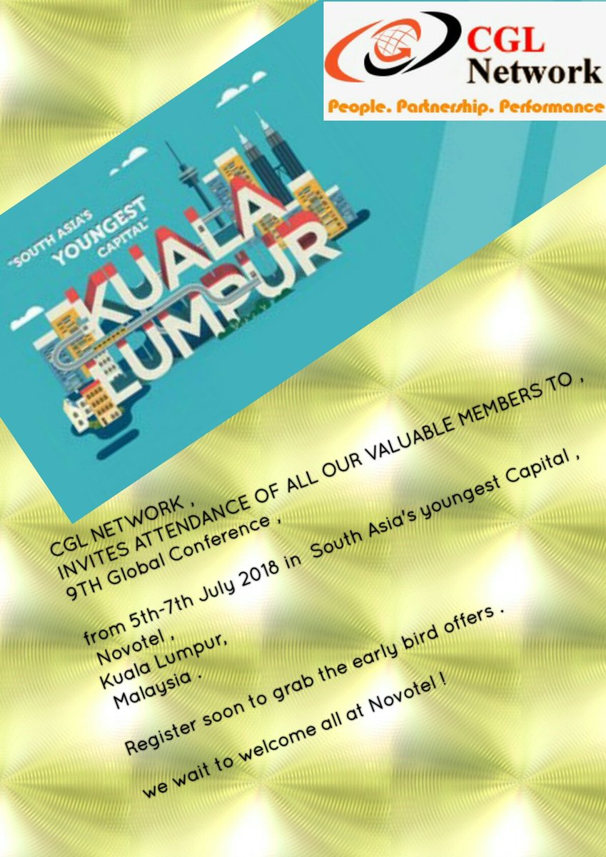 CGLNETWORTH's tweet image. 