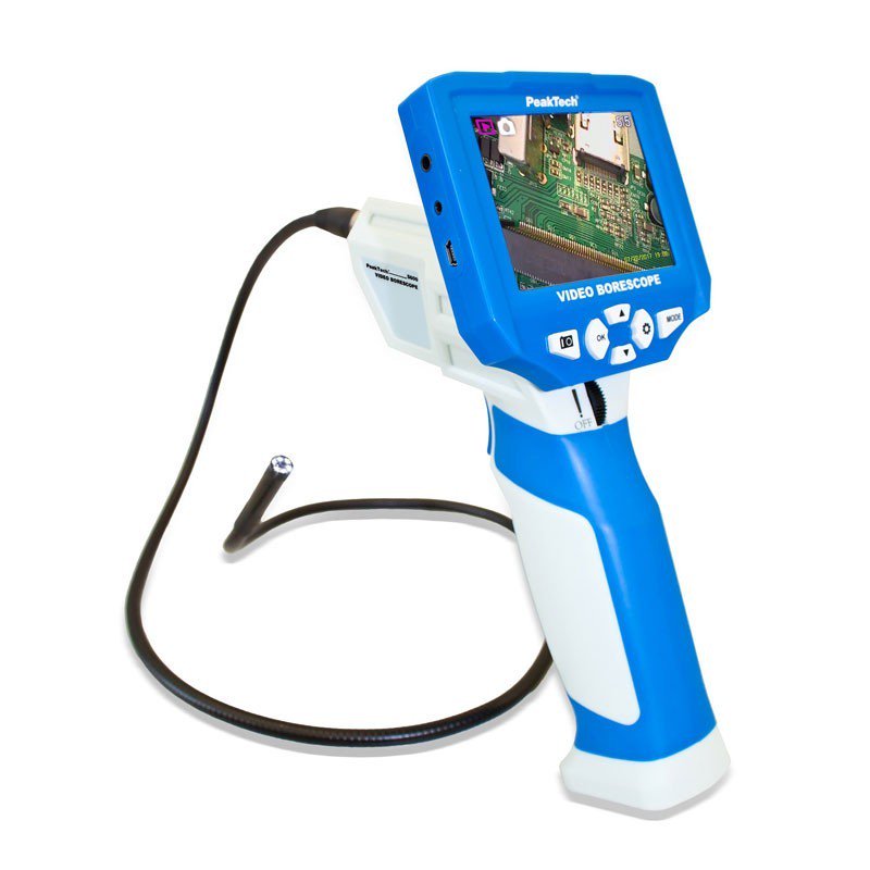 Elektor's tweet image. Review: #PeakTech P5600 Endoscope goo.gl/uojqRC