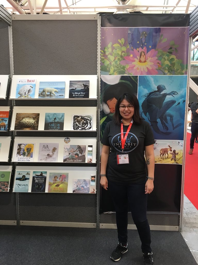 Last day of Bologna Children’s Book Fair! We’ve spent the week showing our books to the world 🌎 #BCBF18
