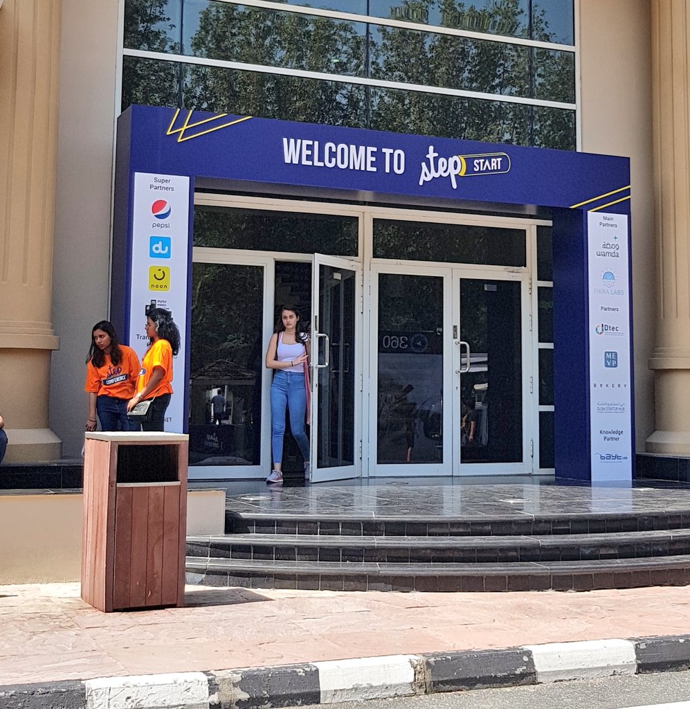 womenaco's tweet image. We are ready to take down day 2 of #STEP2018. Don't miss our very own co-founder @freihahaha with @RanaNawas, @tarekaminz, and @nouralhassan. Moderated by @EntMagazineME's
@tashapupic at 11.15 am today at #STEPStart @stepconference @DIC_Community