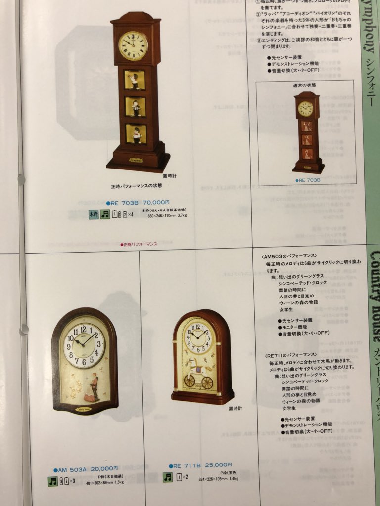 カルカン オリジナルからくり時計 懸賞品 希少 非売品 30周年記念懸賞品 明治製菓カールオリジナル からくり時計